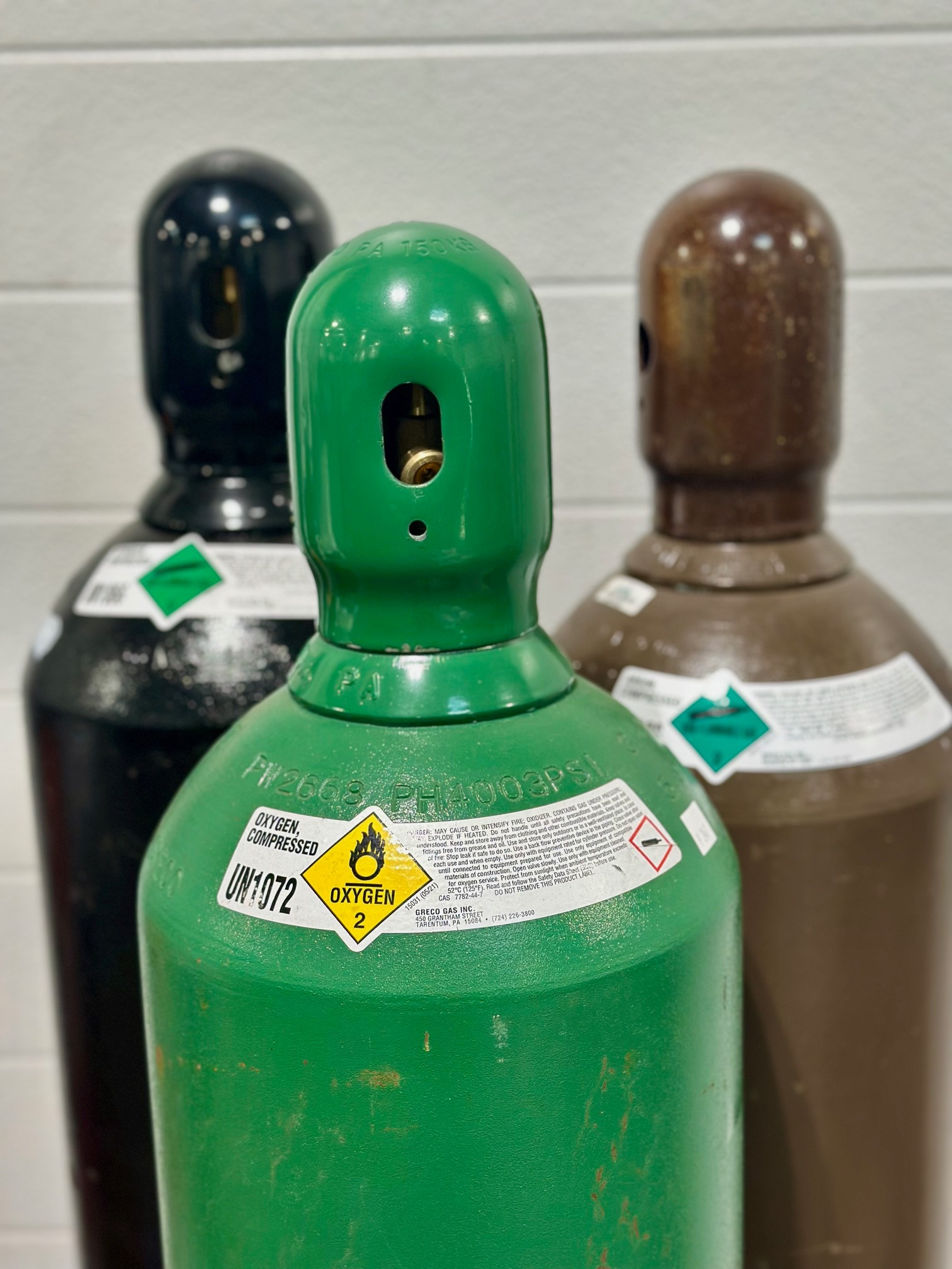 Big 3 gases