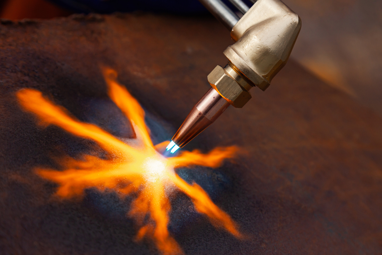oxyfuel cutting tip
