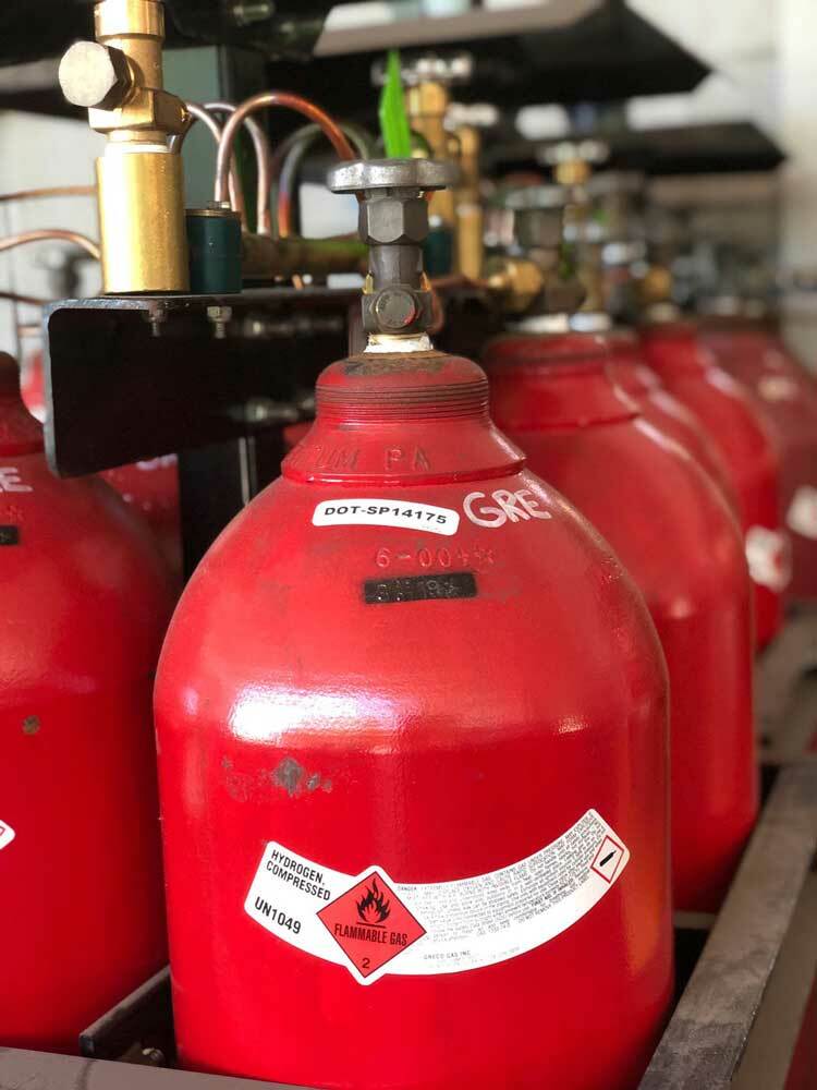 hydrogen gas