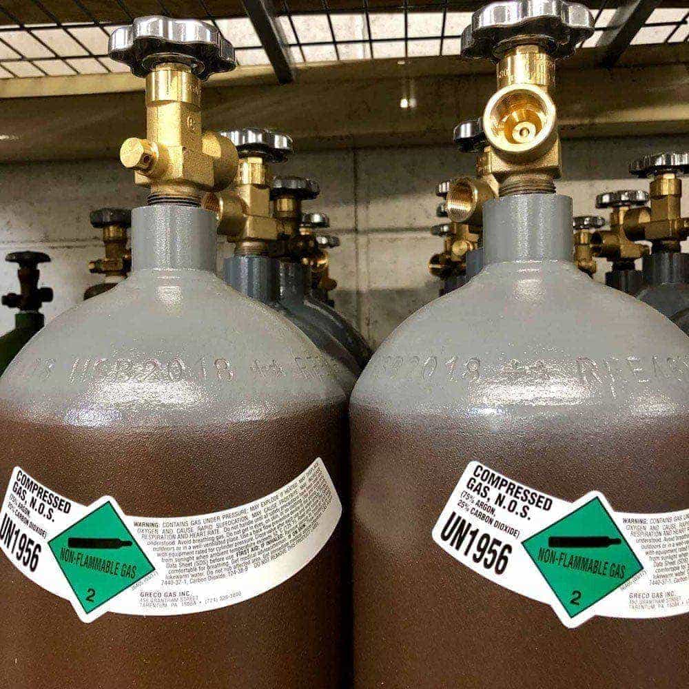compressed gas tanks
